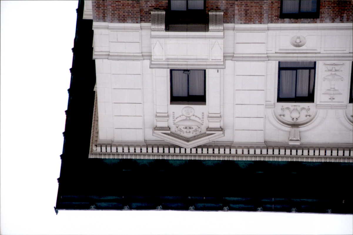 Before Hotel Mayfair exterior detail